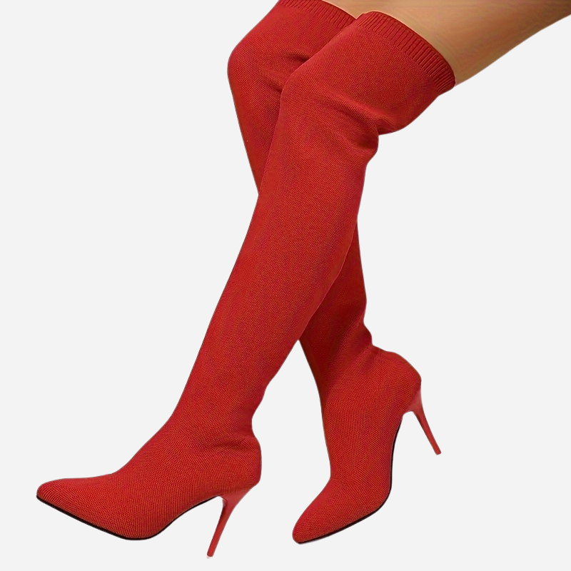 Sleek Over-The-Knee Stiletto Boots™